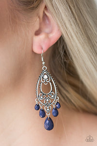 Blue,Earrings Fish Hook,Fashion Flirt Blue ✧ Earrings