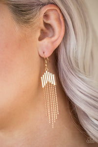 Earrings Fish Hook,Gold,Radically Retro Gold ✧ Earrings
