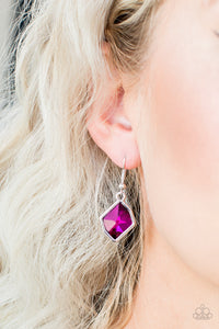 Earrings Fish Hook,Pink,Glow It Up Pink ✧ Earrings
