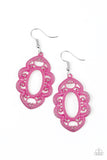Mantras and Mandalas Pink ✧ Earrings Earrings