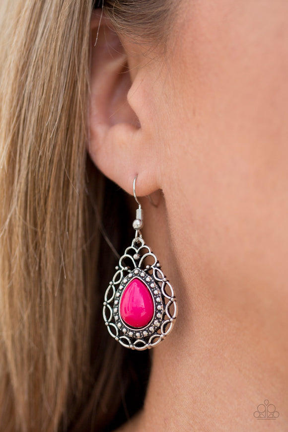 Flirty Finesse Pink ✧ Earrings Earrings