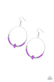 Retro Rural Purple ✧ Earrings Earrings