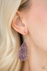 Earrings Fish Hook,Purple,Indie Idol Purple ✧ Earrings