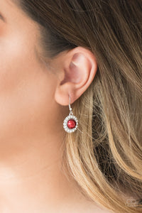 Earrings Fish Hook,Red,Fashion Show Celebrity Red ✧ Earrings
