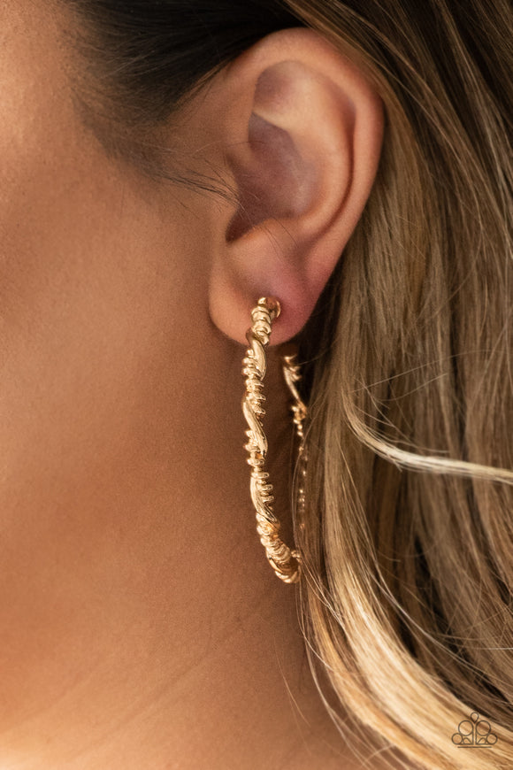Street Mod Gold ✧ Hoop Earrings Hoop Earrings