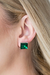 Earrings Post,Green,The Big Bang Green ✧ Post Earrings