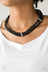 Black,Necklace Choker,Necklace Short,Put On Your Party Dress Black ✧ Choker Necklace