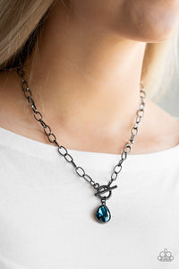 Blue,Necklace Short,Necklace Toggle,So Sorority Blue ✨ Necklace