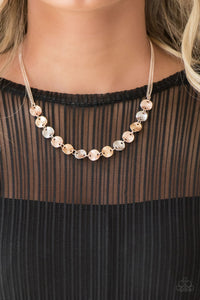 Necklace Short,Rose Gold,Simple Sheen Rose Gold ✨ Necklace