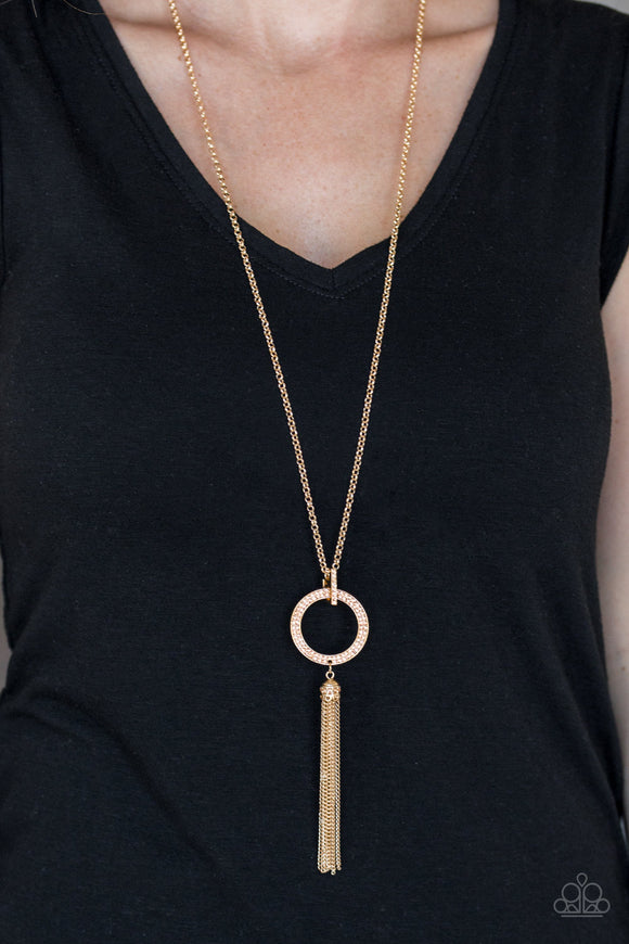 Straight To The Top Gold ✨ Necklace Long