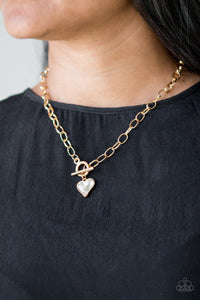 Gold,Necklace Short,Necklace Toggle,Valentine's Day,Princeton Princess Gold ✨ Necklace