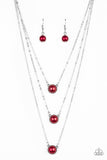 A Love For Luster Red ✧ Necklace Short
