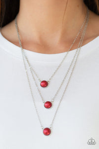 Necklace Long,Necklace Short,Red,A Love For Luster Red ✧ Necklace