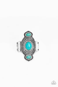 Blue,Ring Wide Back,Turquoise,Dune Drifter Blue ✧ Ring