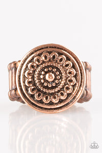 Copper,Ring Wide Back,Seasonal Shine Copper ✧ Ring