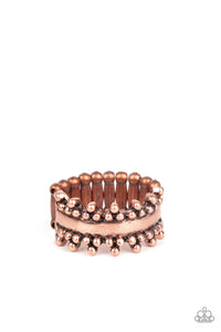 Copper,Ring Wide Back,Heavy Metal Muse Copper ✧ Ring