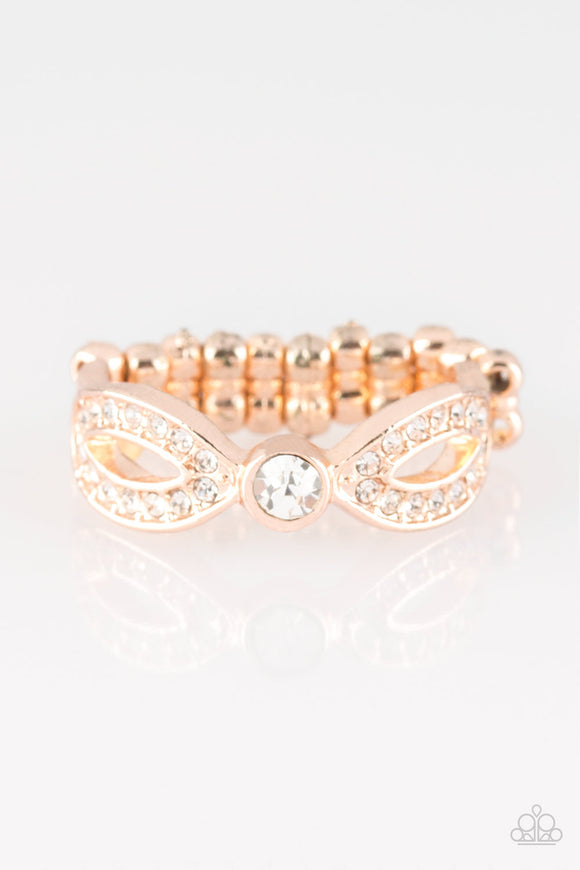 Extra Side Of Elegance Rose Gold ✧ Ring Ring