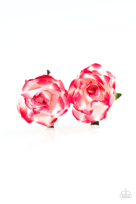 Springtime Orchards Red ✧ Flower Hair Clip Flower Hair Clip Accessory