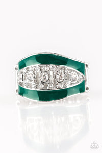 Green,Ring Wide Back,Trending Treasure Green ✧ Ring