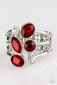 Holiday,Red,Ring Skinny Back,Metro Mingle Red ✧ Ring
