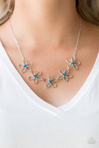 Blue,Necklace Short,Sets,Hoppin Hibiscus Blue ✨ Necklace