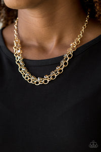 Gold,Necklace Short,Sets,Block Party Princess Gold ✧ Necklace