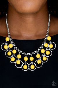 Necklace Short,Yellow,Really Rococo Yellow