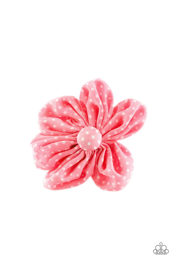 Right On The Dot Pink ✧ Flower Hair Clip Flower Hair Clip Accessory