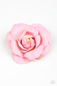 Flower Clip,Light Pink,Pink,Really Rosy Pink ✧ Flower Hair Clip