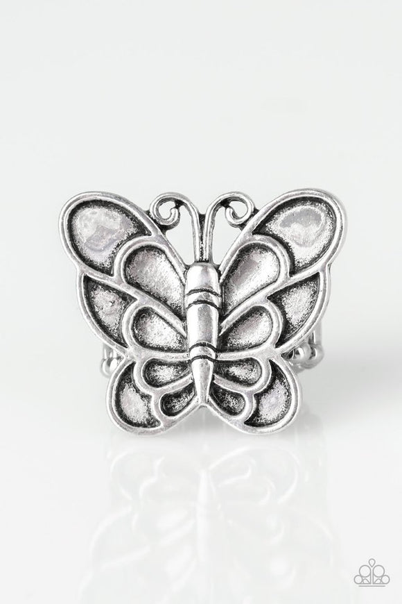 Sky High Butterfly Silver ✧ Ring Ring