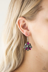 Earrings Fish Hook,Multi-Colored,Fiercely Famous Multi ✧ Earrings