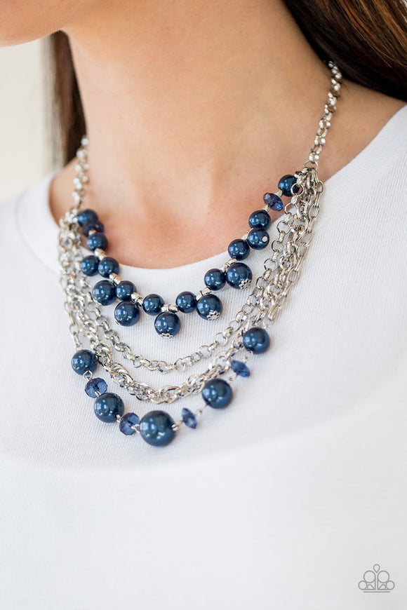 Rockin Rockette Blue ✨ Necklace Short