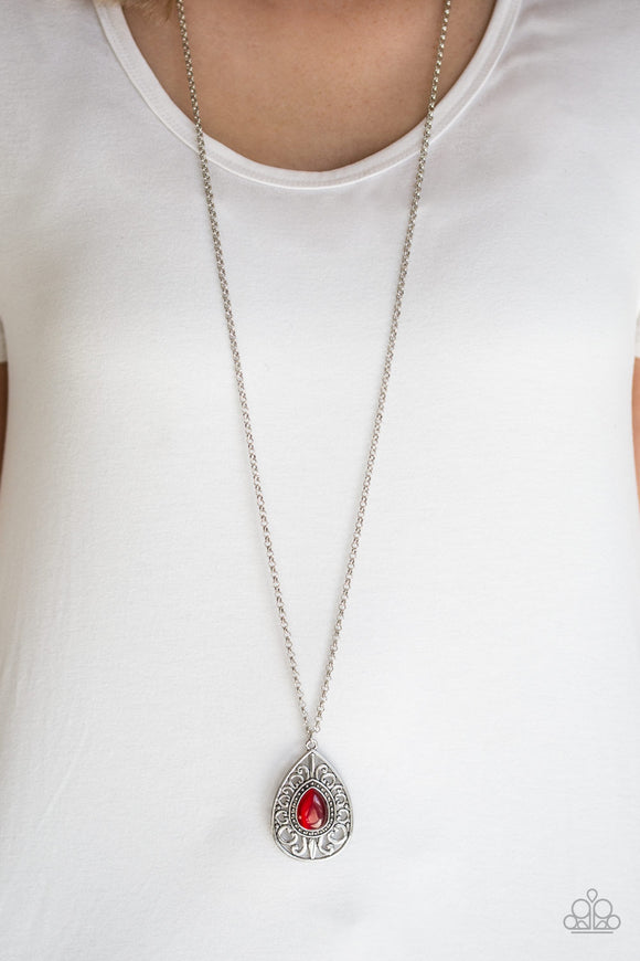Modern Majesty Red ✨ Necklace Long