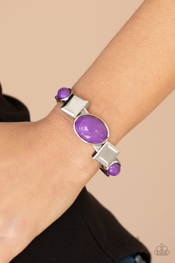 Abstract Appeal Purple  ✧ Bracelet Bracelet