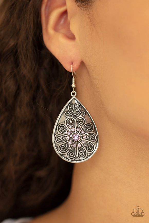Banquet Bling Purple ✧ Earrings Earrings