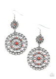 Beaded Brilliance Red ✧ Earrings Earrings