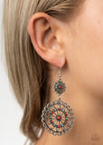Beaded Brilliance Red ✧ Earrings Earrings