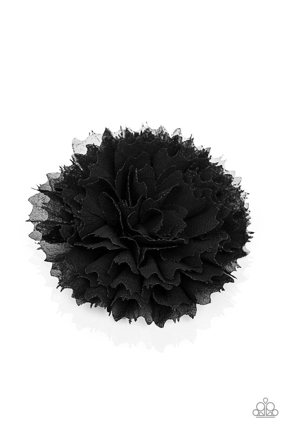Bloom-tastic Black ✧ Blossom Hair Clip Blossom Hair Clip Accessory