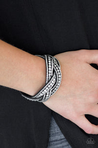 Black,Suede,Urban Sparkle Wrap,Bring On The Bling Black