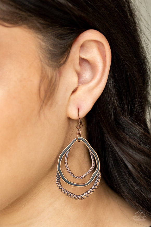 Canyon Casual Copper ✧ Earrings Earrings
