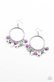 Chroma Chimes Purple ✧ Earrings Earrings