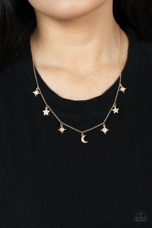 Cosmic Runway Gold ✨ Necklace Short