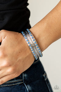 Blue,Bracelet Cuff,Costa Rica Retreat Blue  ✧ Bracelet