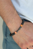 Courage Orange ✧ Lava Rock Bracelet Lava Bracelet