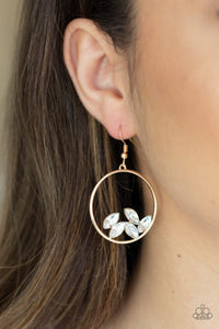 Earrings Fish Hook,Gold,Cue The Confetti Gold ✧ Earrings