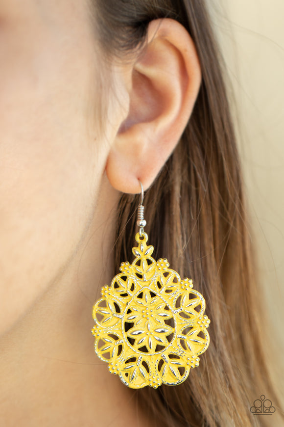 Floral Affair Yellow ✧ Earrings Earrings