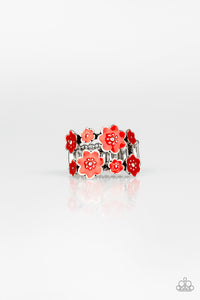Red,Ring Wide Back,Floral Crowns Red ✧ Ring