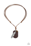 Flying Solo Brown ✧ Urban Necklace Urban Necklace