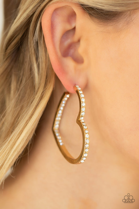 Heartbreaker Gold ✧ Hoop Earrings Hoop Earrings