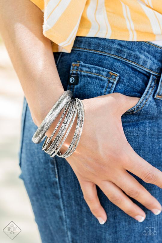 Hidden Groves Silver ✧ Bangle Bracelet Bangle Bracelet